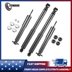 Front Rear 2 Pair Shock Struts for Chevrolet Silverado GMC Sierra (2014–2015)