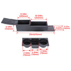 Center Cup Holder Console with Plate & Trim Kit for Dodge Charger (2011–2020)