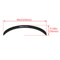 Rear Trunk Lip Spoiler Wing for Tesla Model 3 (2017–2023) - Gloss Black
