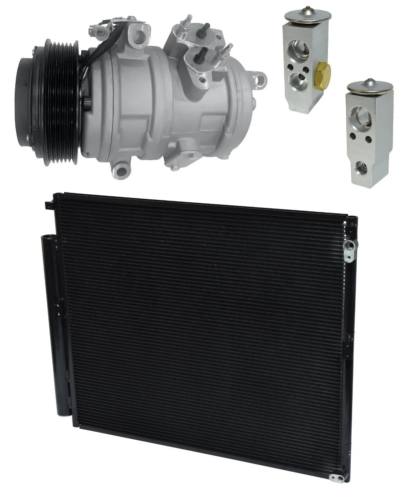 AC Compressor Kit with Condenser for Lexus GX470 4.7L (2003–2009)