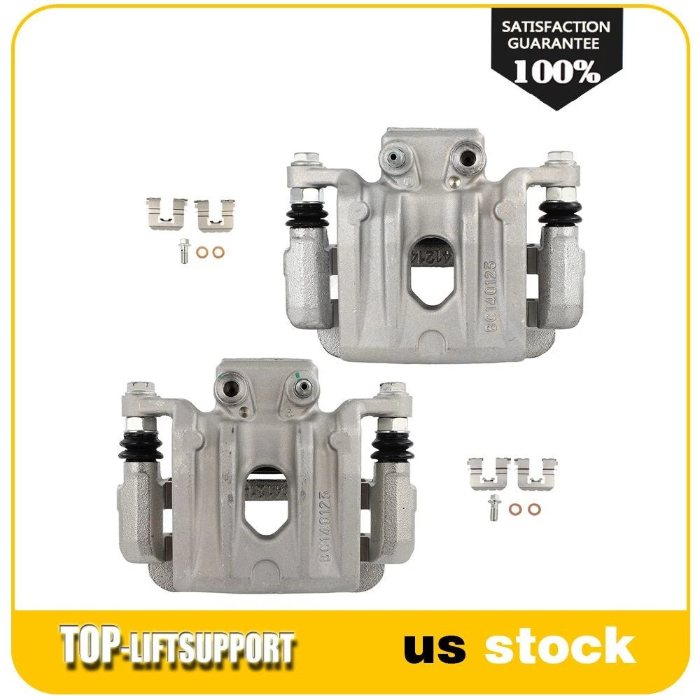Set of 2 Rear Brake Calipers for Hyundai Santa Fe, Kia Sorento