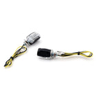 LED Black Micro Mini Turn Signal Indicators for Motorcycle