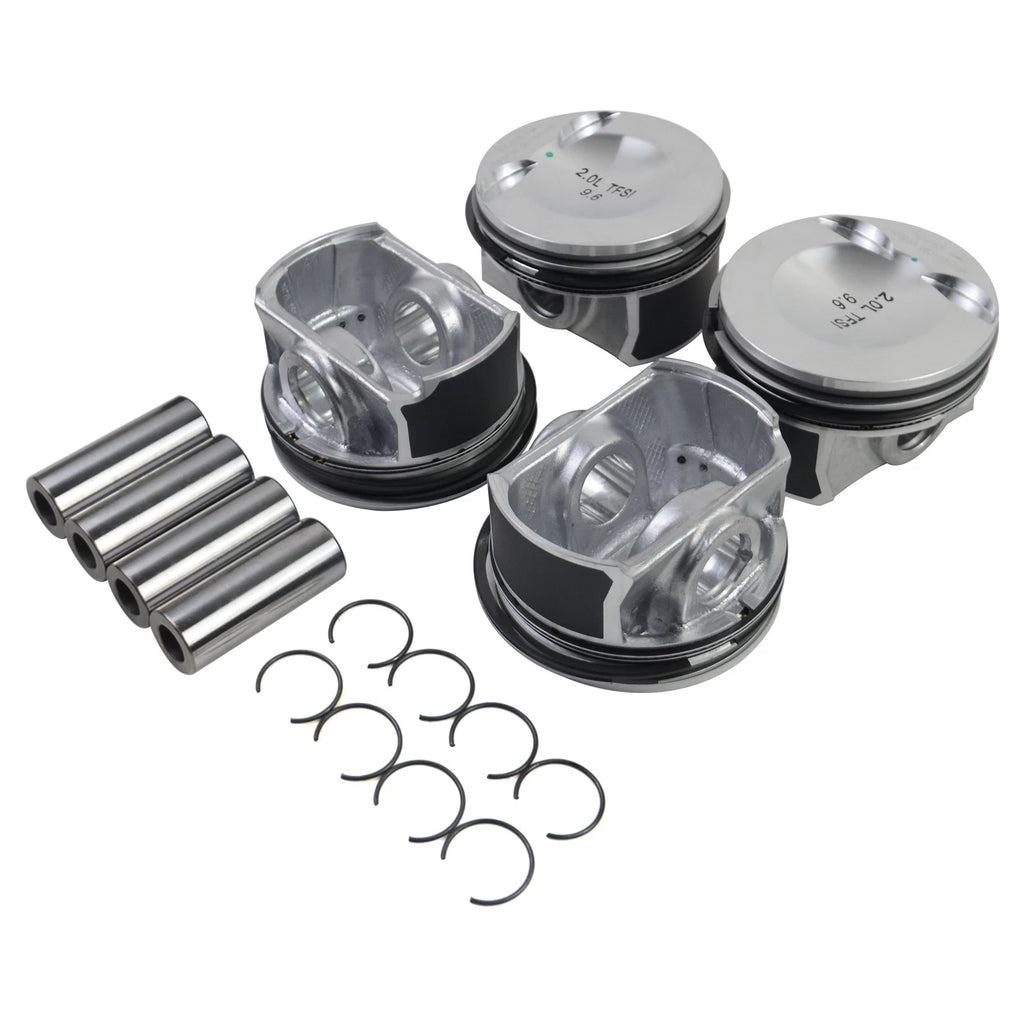 Set of 4 Pistons for Audi VW A4 Jetta GTI 2.0 TFSI (2008–2011) Ø21mm