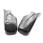 Carbon Fiber ABS Front & Rear View Mirror Covers for BMW E46 (1998-2005)