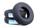3 ST185/80R13 Trailer Tires 6PR LR C Steel Belted Radial