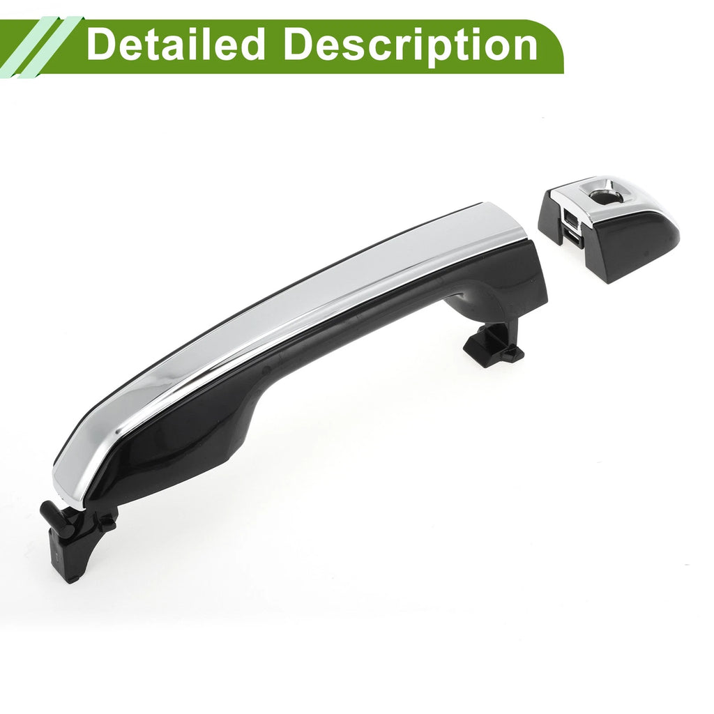 Exterior Door Handle for Lexus GX460 4Runner (2010–2023) Silver Tone Front Left