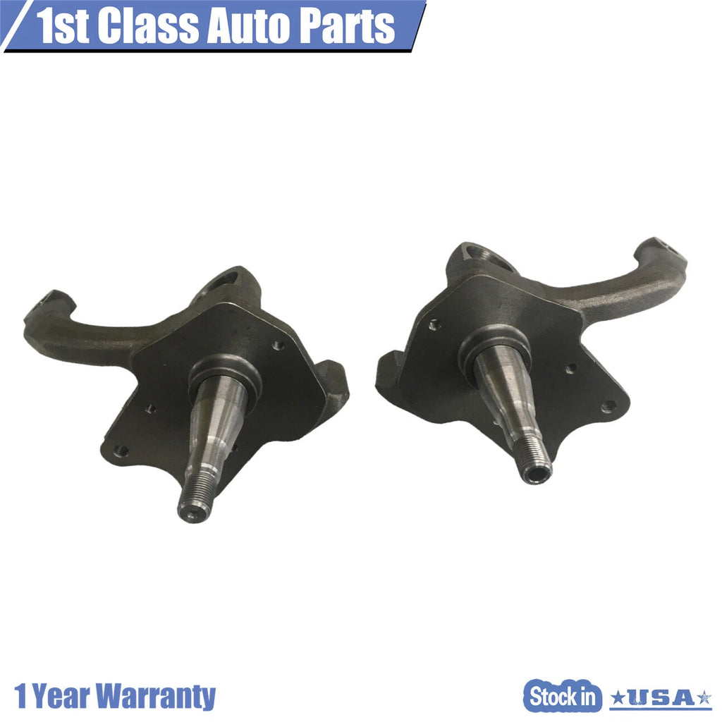 Set of 2 Spindles with Disc Brakes for VW Bug (1968-1979)