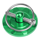 Hood Locking Latch Pin Kit for Universal Fit (Green Aluminum)