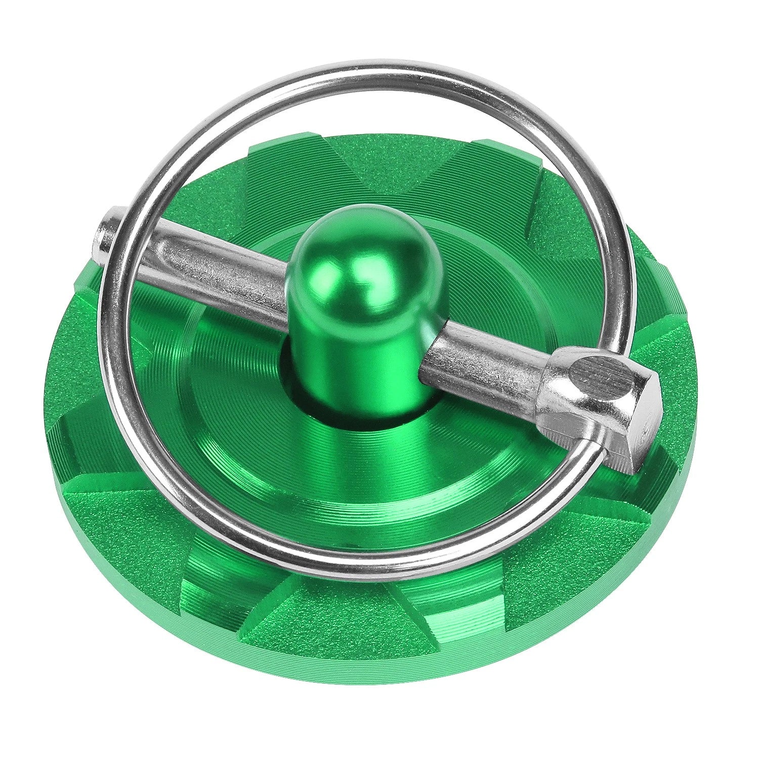 Hood Locking Latch Pin Kit for Universal Fit (Green Aluminum)
