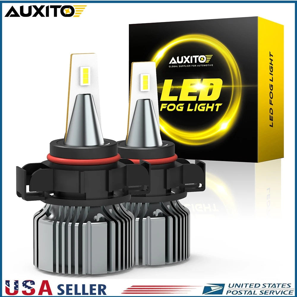LED Fog Light Bulbs for Chevy Silverado 1500 (2007–2015) 6000K White