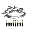 Set of 8 ACDelco .040" Spark Plugs & Ignition Wire Set for Chevy GMC V8
