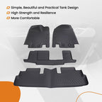 All Weather Floor Mats Liner for Nissan Pathfinder (2022–2025) TPE 8 Seats