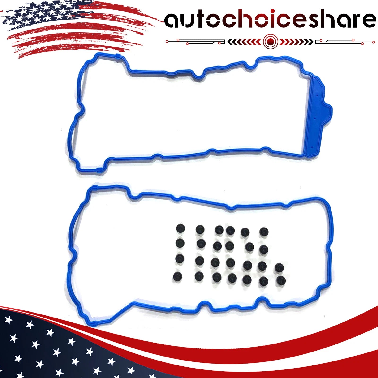 Valve Cover Gasket Kit for Suzuki Grand Vitara 3.2L XL-7, Cadillac CTS 2.8L