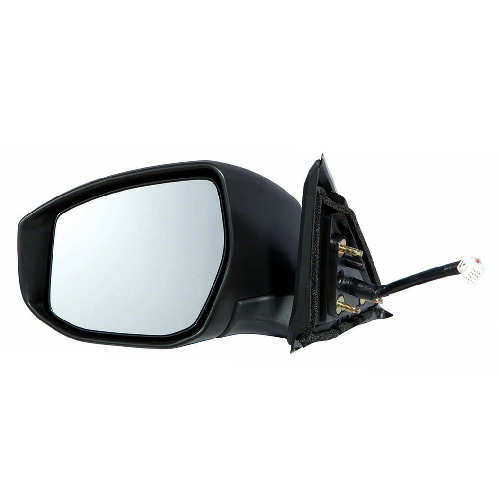 Replacement Ready to Paint Driver Power Door Mirror w Heated Glass for Honda (2001–2006)