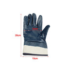 Rubber Coated Work Gloves for Professional Use (Non-Slip, Oil Resistant)