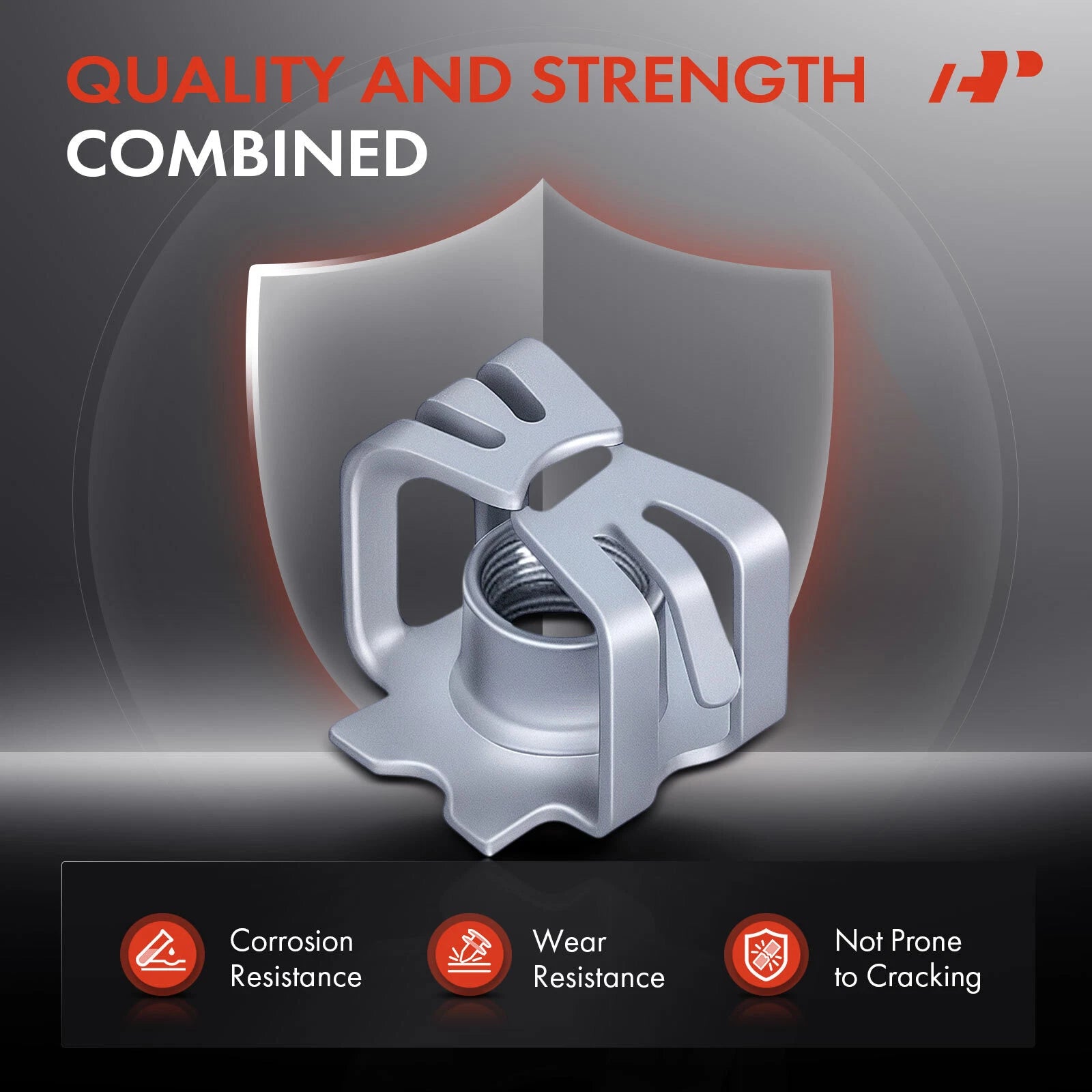 50x Push-In Nut for Chevy Buick GMC Headlights (Year Range Not Specified)