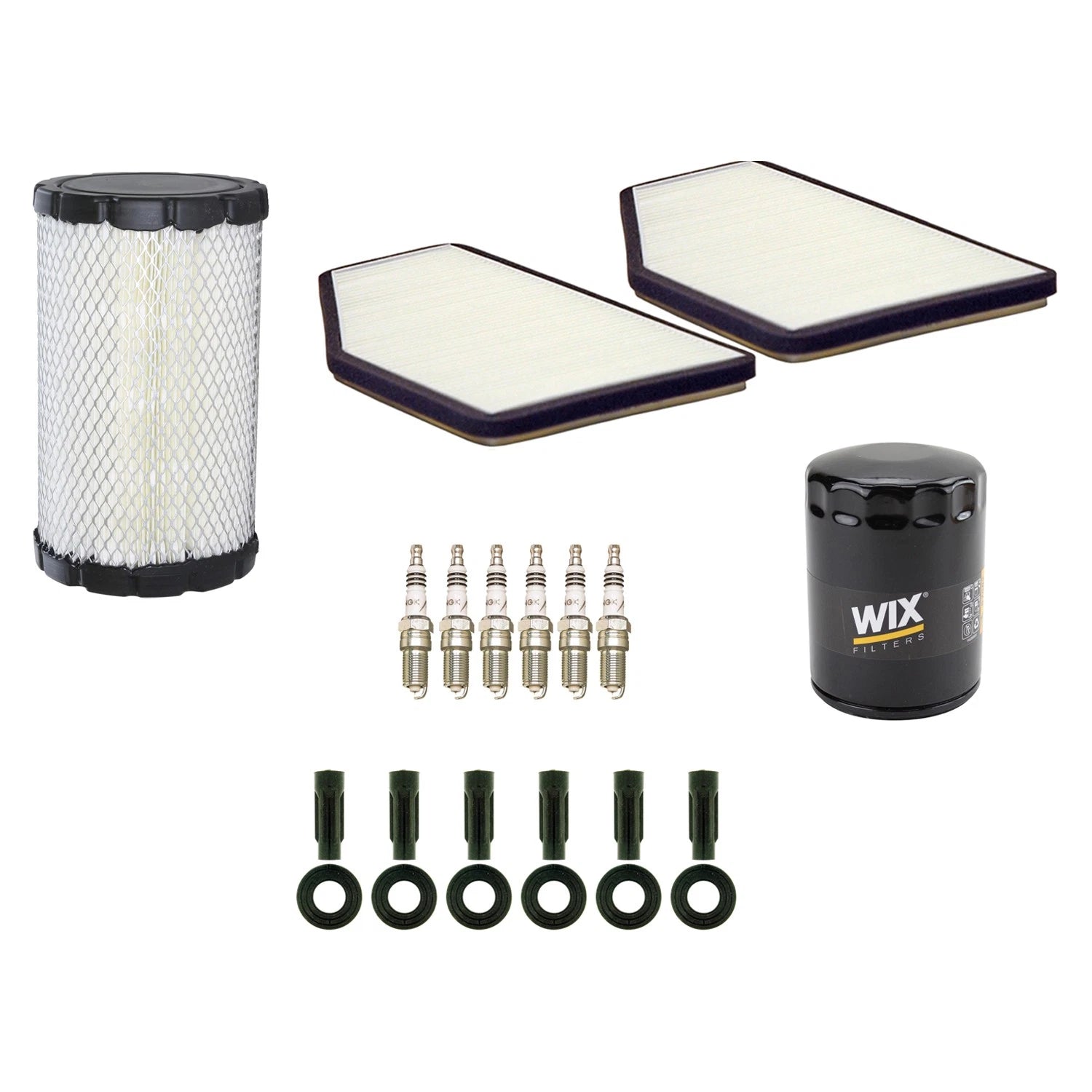 Tune Up Kit with NGK 6 Spark Plugs & Boots for Escape Mariner Tribute (2001–2012)