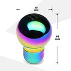 5-Speed Manual Transmission Shift Knob for Universal Vehicles (48x70mm Neo Chrome)