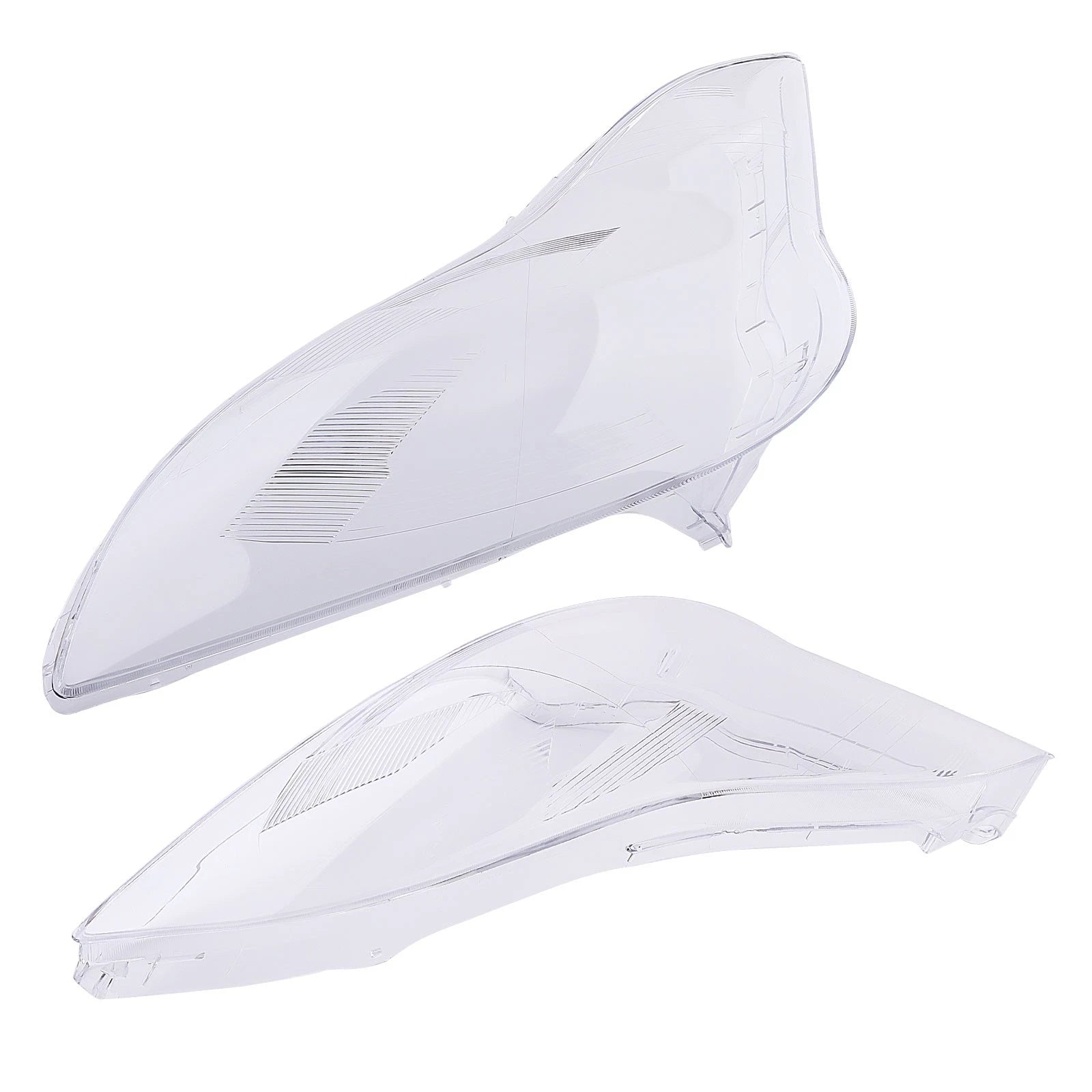 Pair Headlight Lens Covers for Infiniti EX25 EX35 (2008–2012) Clear