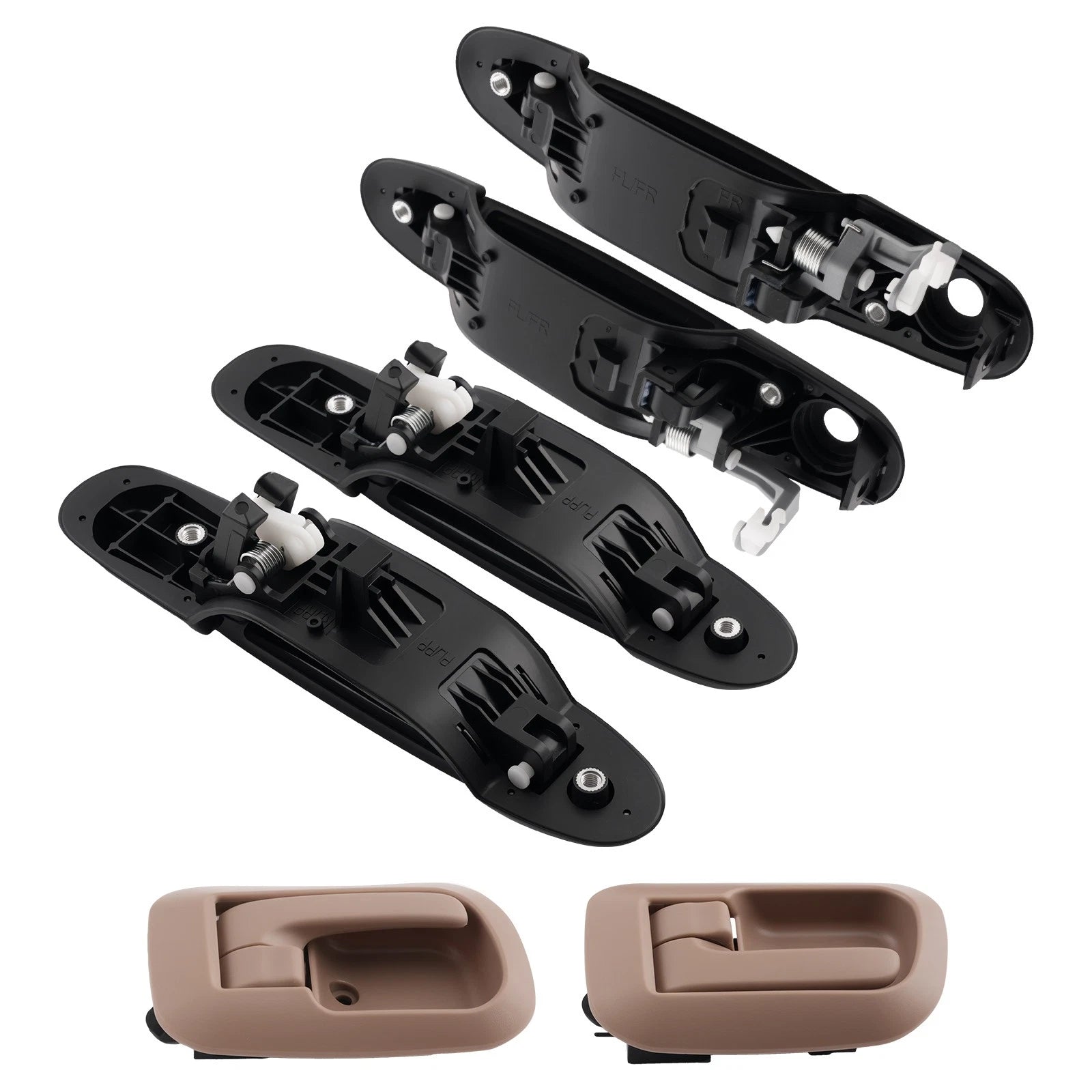 6X Door Handle Kit for Toyota Sienna (1998–2003) 69277-08010-E0 Plastic