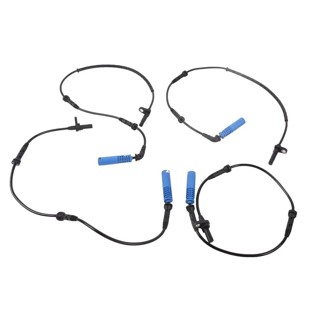 Set of 4 ABS Speed Sensors for BMW E60 E63 E64 (2007-2010)
