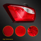 Tail Light Assembly for Chevy Equinox (2018–2020) Red Housing Left Side