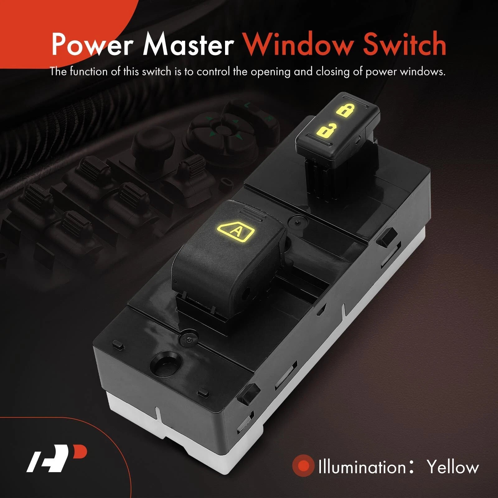 Front Right Power Window Switch for Nissan Altima (2007-2012) Auto Down