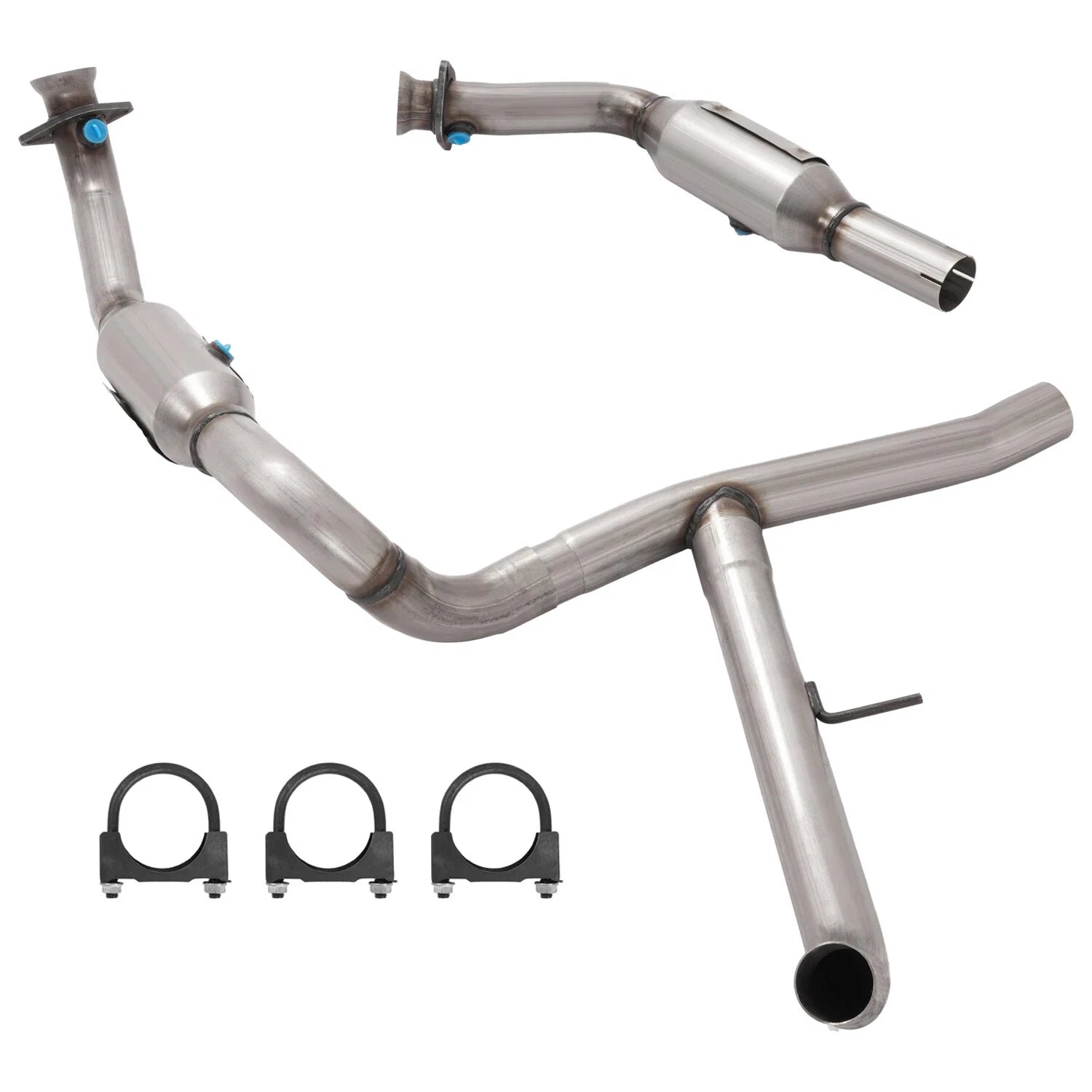 Set of 2 Exhaust Catalytic Converters for Ford F150 AWD 4.6L 5.4L V8 (2006–2008)