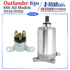 Starter for Can-Am Outlander 650 6X6 (2015–2023) with Relay