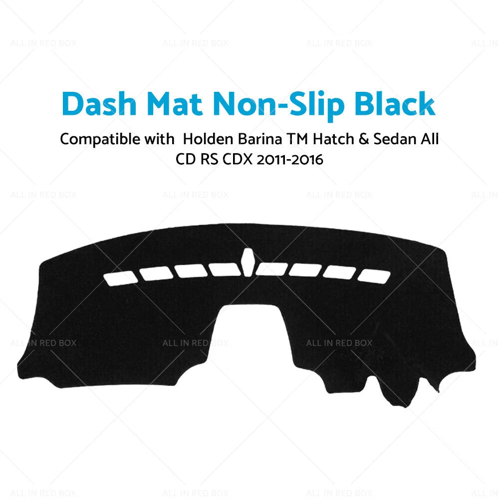 Dash Mat for Holden Barina TM (2011–2016) - Black