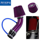 Cold Air Intake Filter Induction Kit for Universal Vehicles (76mm)