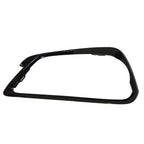 Replacement Front Driver Side Bumper Cover Molding for Black Polypropylene