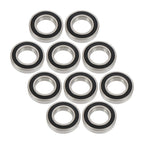 10Pcs Deep Groove Ball Bearings for Various Applications (50mm ID, 90mm OD)