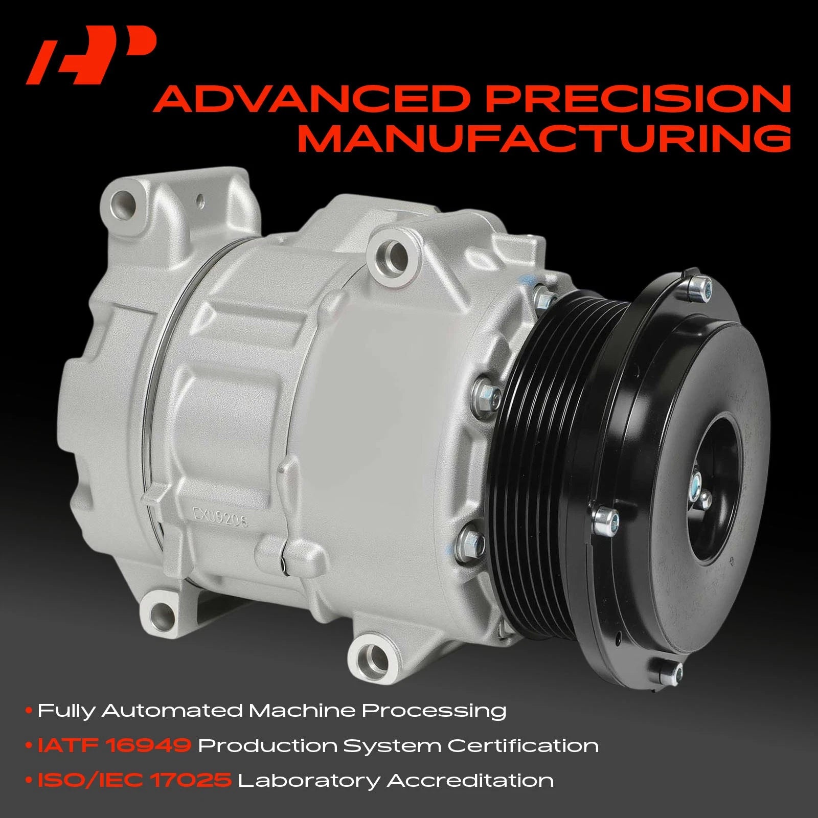 A/C Compressor with Clutch for Toyota Highlander Venza (2009-2016)
