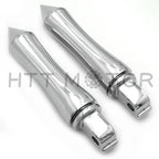 HTTMT Chrome Foot Pegs for Victory Hammer Vegas 8 Ball (2004–2017)
