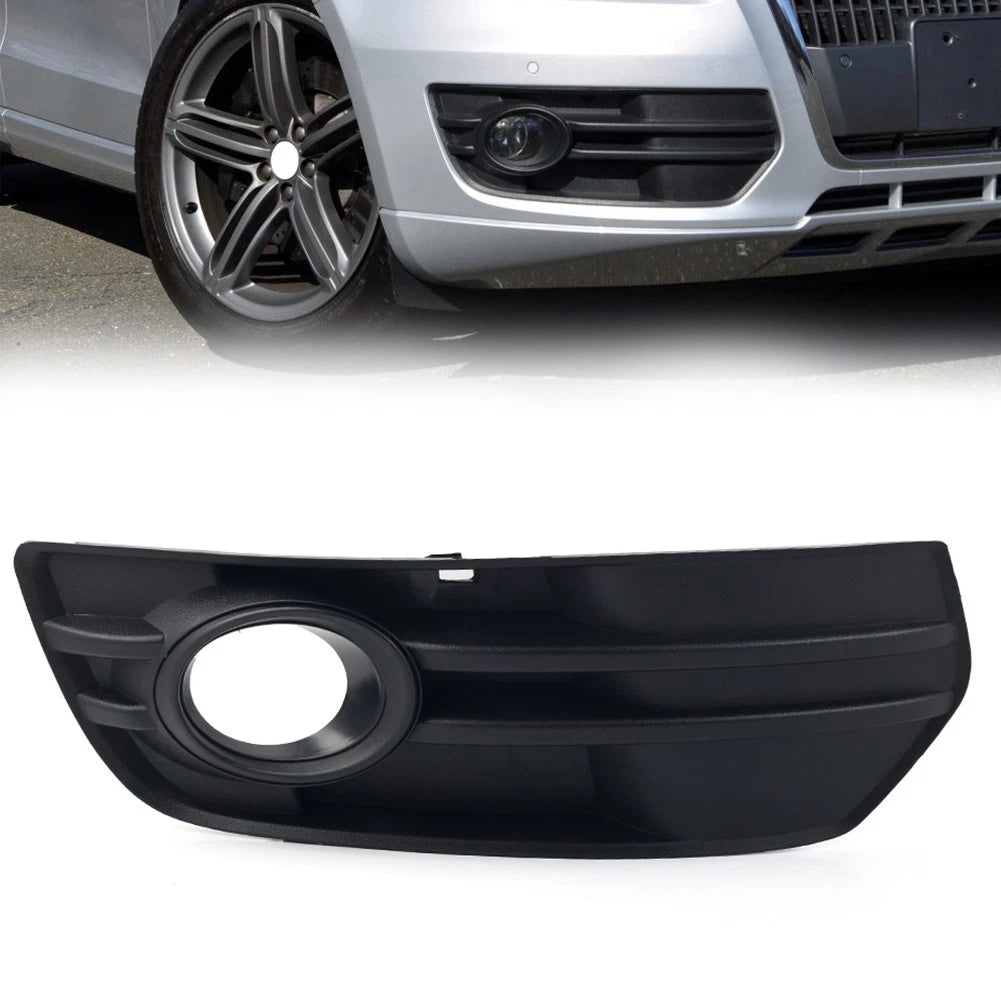 Front Lower Bumper Grille Cover for Audi Q5 (2009–2012) with Fog Lamp Hole