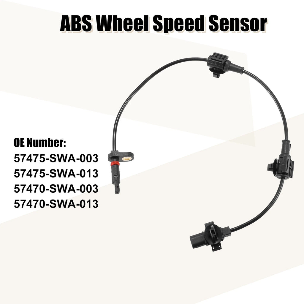 2X ABS Sensor for Honda CR-V (2007) 57475-SWA-003 57470-SWA-003