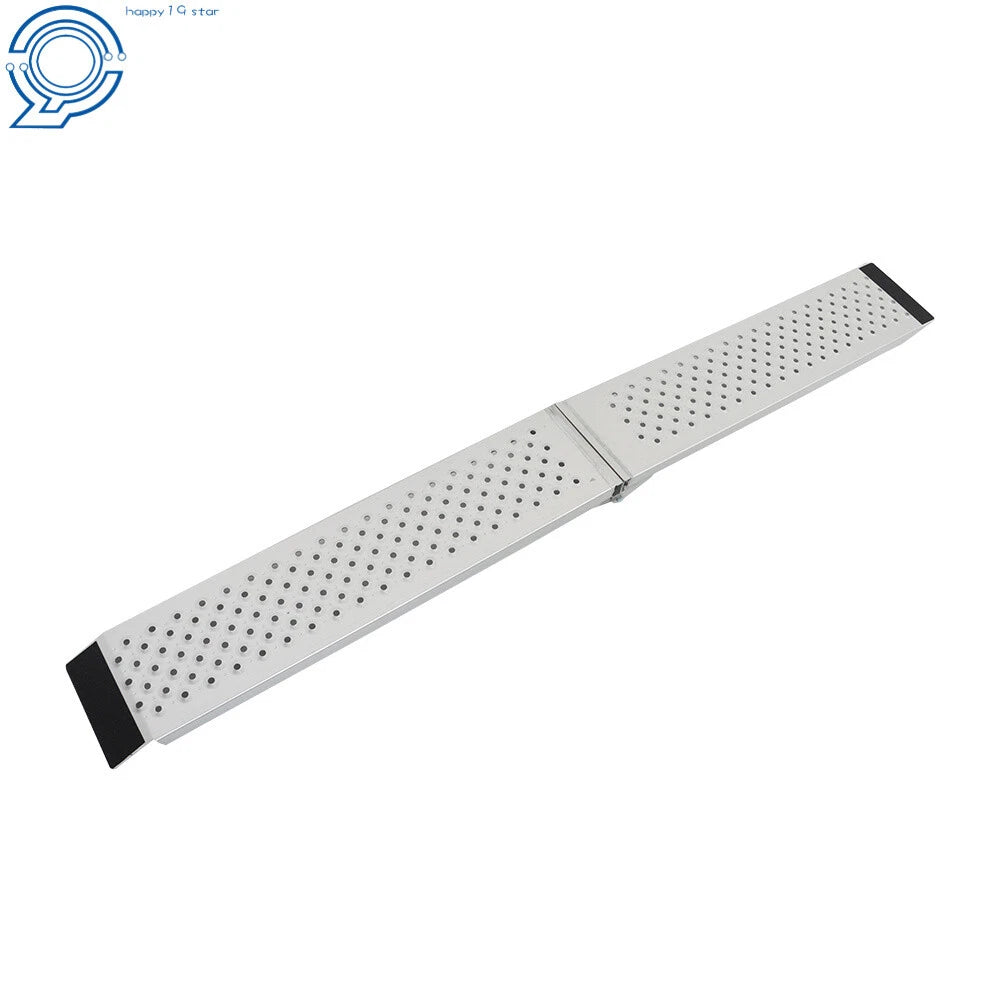 76" Aluminum Folding Loading Ramp for ATV UTV Motorcycle Dirt Bike Lawnmower