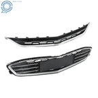 Front Bumper Upper Lower Mesh Grille for Chevy Malibu (2016-2018)