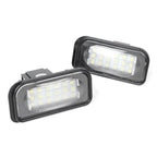2X LED License Plate Light for Mercedes Benz W203 (2000–2007)