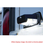 12V LED License Plate Light for ATV UTV Trailer - Chrome Waterproof (N/A)