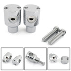 2" Handlebar Risers for Yamaha V-Star, Honda VTX, Suzuki (VN 900) Chrome
