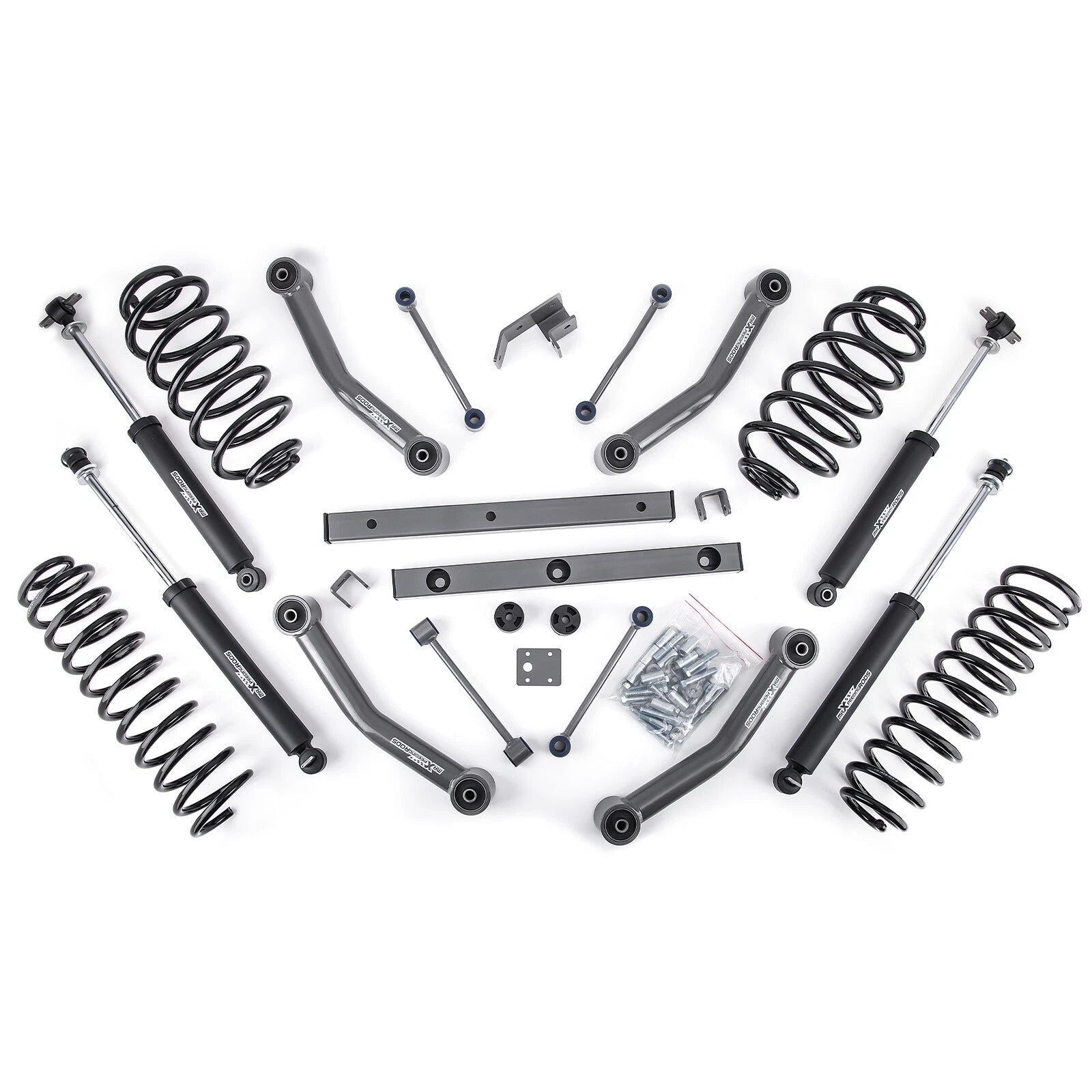 4" Lift Kit with Shocks for Jeep Wrangler TJ (2003–2006)