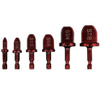 6-Pc Tube Expander Kit 1/4 in Hex Shank for Imperial Copper