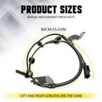 2X ABS Wheel Speed Sensor for Chrysler 200 (2011–2014)