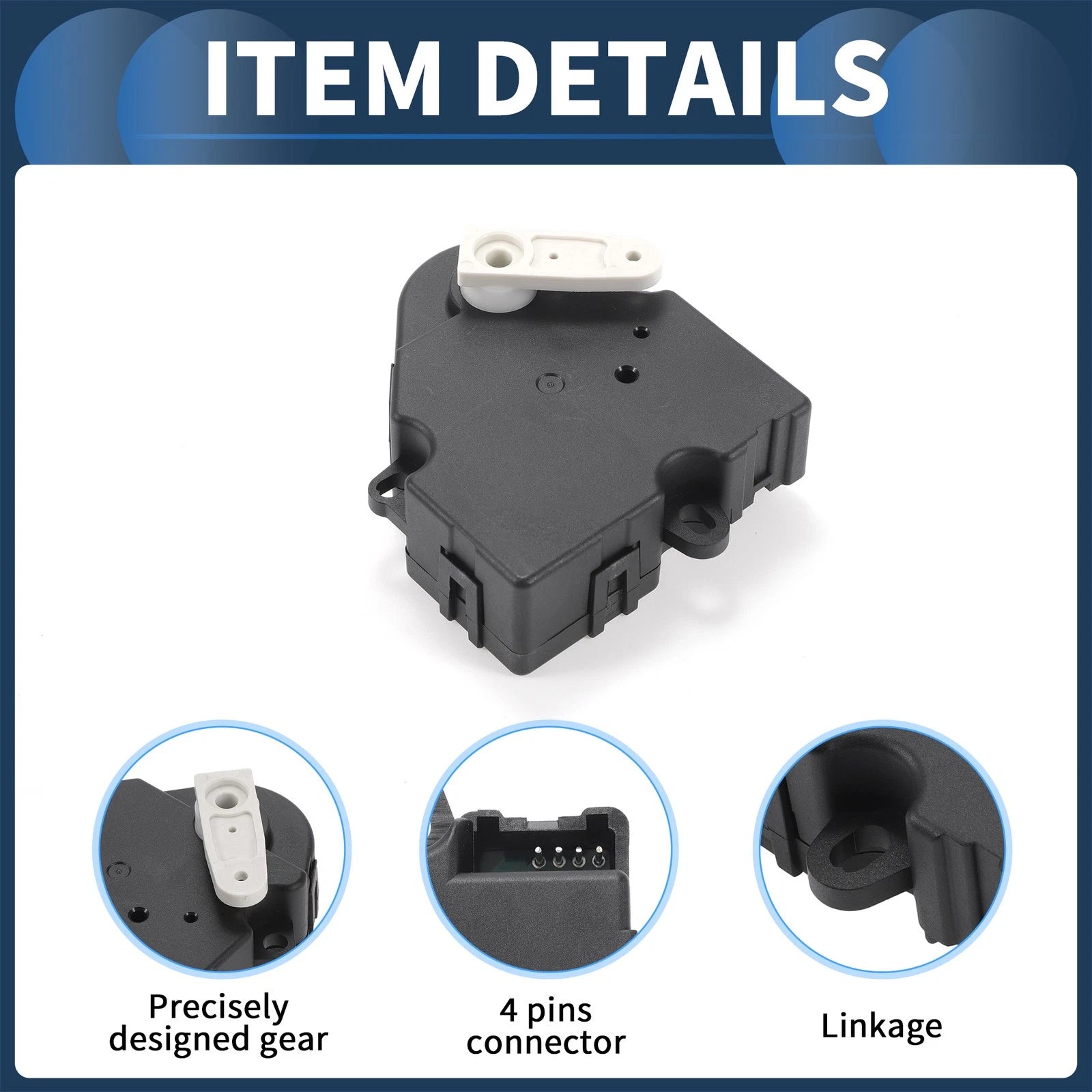 HVAC Heater Blend Door Control Actuator for Chevrolet Venture (2001–2005)
