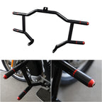 Front Highway Engine Guard Crash Bar for Harley Davidson Touring (2009–2023) Black Red