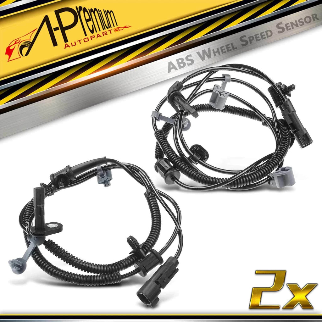 2X Rear ABS Wheel Speed Sensors for Chevrolet Malibu Impala (2013–2015)