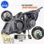 Passenger Headlight Assembly RH for Chevy Equinox (2016–2017)