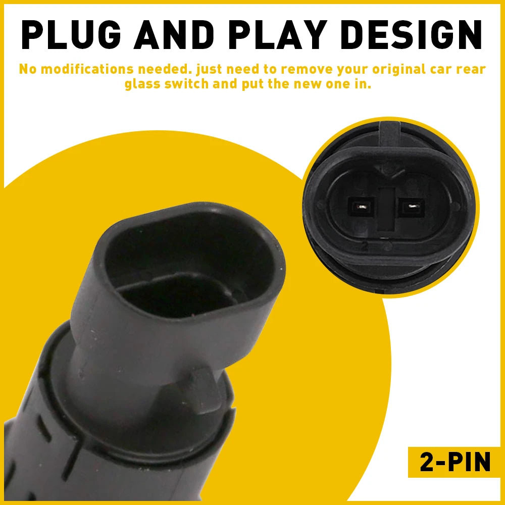Rear Trunk Tailgate Release Button Switch for Cadillac Escalade ESV Tahoe (2007–2014)